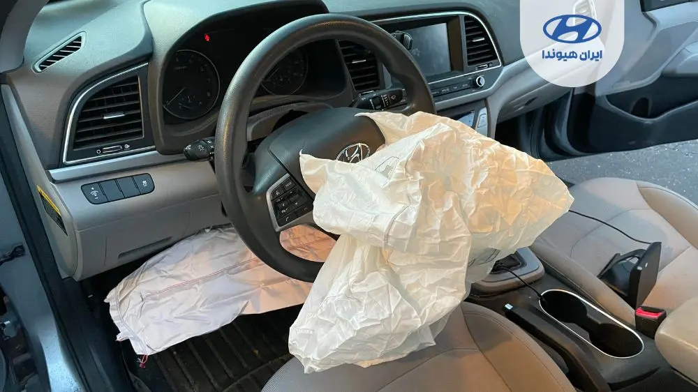 تعمیر ایربگ باز شده هیوندا